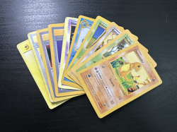 *FAKE* Pokemon TCG WOTC Assorted 10 Card Lot - *HEAVILY PLAYED* - Image 1