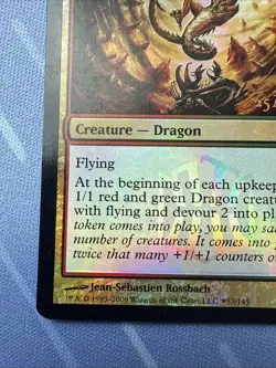 Dragon Broodmother Prerelease Cards FOIL Promo Magic: The Gathering 2009 - Image 5