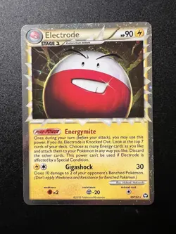 Electrode - 93/102 - Prime Ultra Rare Holo HGSS Triumphant - Pokemon Card LP/MP - Image 1