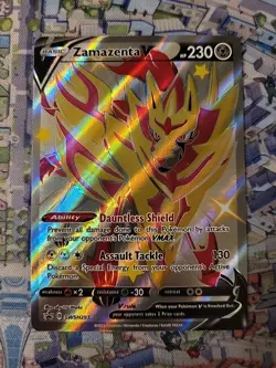 Zamazenta V (Shiny) SWSH293 SWSH: Sword & Shield Promo Cards Holo Pokemon - Image 1