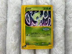 Celebi Pokemon Card Black Star Promo #50 2002 Pokemon 4Ever Mint Condition - Image 3