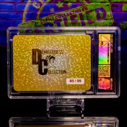 Zero Two Waifu Trading Card Encased #85/99 Gold Foil Demigoddess Collection SLAB - Image 5