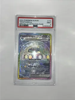 Pokemon TCG Terapagos EX Stellar Crown Holo Card 170/142 - Image 1