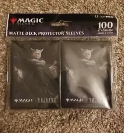 Ultra Pro Magic Final Fantasy Card Sleeves + Deck Box Y'shtola Night's Blessed - Image 4