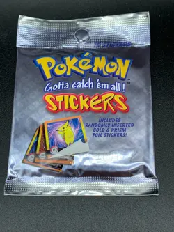 1x POKEMON SERIES 1 STICKER PACK SEALED 1999. POKEMON CARDS ORIGINAL VINTAGE - Image 1
