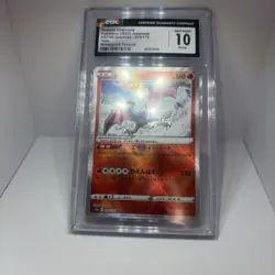 Pokemon Card Charizard Error Misaligned Texture VSTAR Universe CGC 10 - Image 1