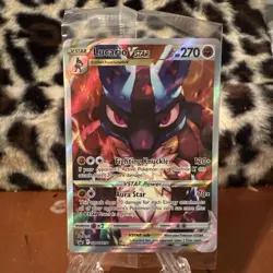 Pokemon TCG - Lucario VSTAR SWSH291 Crown Zenith Black Star Promo Card SEALED - Image 1