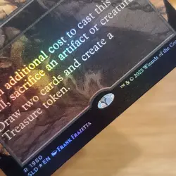 1x Deadly Dispute, 1980 - Frazetta Foil, Secret Lair, Magic, MTG Card Error, 001 - Image 3