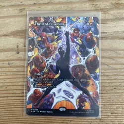 MTG Thrill Of Possibility 0028 (Borderless) NON FOIL Spider Man MYTHIC - Image 1