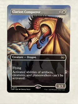 Clarion Conqueror (Borderless) Tarkir: Dragonstorm Regular - Image 1