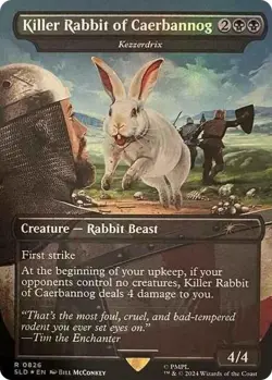 1x Killer Rabbit of Caerbannog Foil (Secret Lair Drop Series) - Image 1