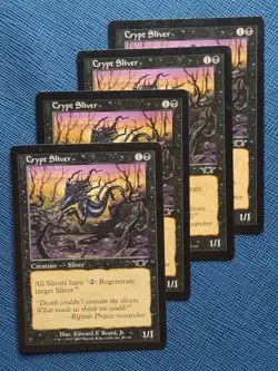 MTG 1x Crypt Sliver LP Legions (multi available 2 3 4) Magic the Gathering - Image 2