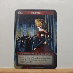 Infiltrate Non Foil Elite Sorcery Contested Realm BETA - Image 1