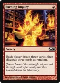 1x Burning Inquiry- Magic 2010 - LP + - Magic the Gathering - MTG - Image 1