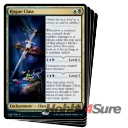 Rogue Class X4 M/NM Magic: The Gathering MTG Adventures In The Forgotten Realms - Image 1