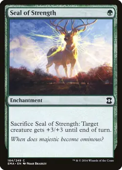 Seal of Strength | MtG Magic Eternal Masters | English | Near Mint-Mint (NM-M) - Image 1
