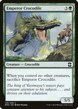 Emperor Crocodile | MtG Magic Eternal Masters | English | Near Mint-Mint (NM-M) - Image 1