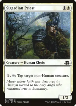 Sigardian Priest | MtG Magic Eldritch Moon | English | Near Mint-Mint (NM-M) - Image 1
