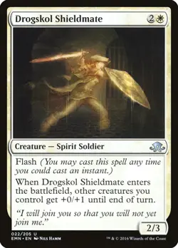 Drogskol Shieldmate | MtG Magic Eldritch Moon | English | Near Mint-Mint (NM-M) - Image 1