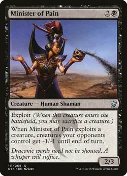 Minister of Pain | MtG Magic Dragons of Tarkir | English | Near Mint-Mint (NM-M) - Image 1