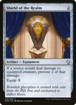 Shield of the Realm | MtG Magic Dominaria | English | Near Mint-Mint (NM-M) - Image 1