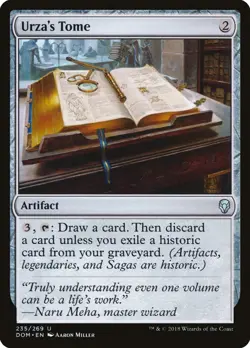 Urza's Tome | MtG Magic Dominaria | English | Near Mint-Mint (NM-M) - Image 1