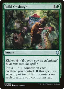 Wild Onslaught | MtG Magic Dominaria | English | Near Mint-Mint (NM-M) - Image 1