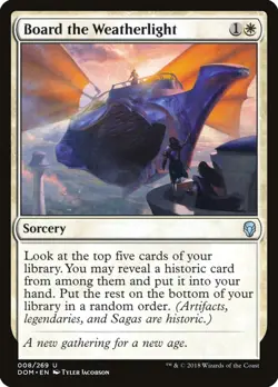Board the Weatherlight | MtG Magic Dominaria | English | Near Mint-Mint (NM-M) - Image 1