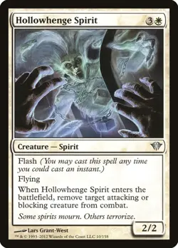 Hollowhenge Spirit | MtG Magic Dark Ascension | English | Near Mint-Mint (NM-M) - Image 1