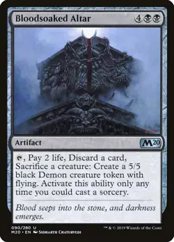 Bloodsoaked Altar | MtG Magic Core Set 2020 | English | Near Mint-Mint (NM-M) - Image 1