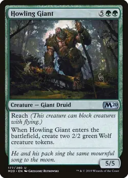 Howling Giant | MtG Magic Core Set 2020 | English | Near Mint-Mint (NM-M) - Image 1