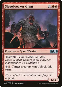 Siegebreaker Giant | MtG Magic Core Set 2019 | English | Near Mint-Mint (NM-M) - Image 1