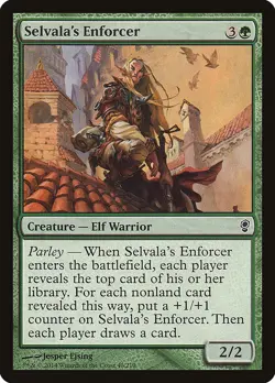 Selvala's Enforcer | MtG Magic Conspiracy | English | Near Mint-Mint (NM-M) - Image 1
