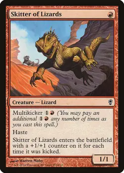Skitter of Lizards | MtG Magic Conspiracy | English | Near Mint-Mint (NM-M) - Image 1