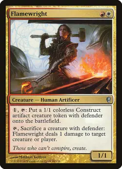 Flamewright | MtG Magic Conspiracy | English | Near Mint-Mint (NM-M) - Image 1