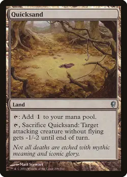 Quicksand | MtG Magic Conspiracy | English | Near Mint-Mint (NM-M) - Image 1
