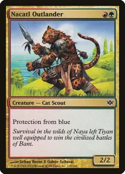 Nacatl Outlander | MtG Magic Conflux | English | Near Mint-Mint (NM-M) - Image 1