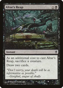 Altar's Reap | MtG Magic Conspiracy | English | Near Mint-Mint (NM-M) - Image 1