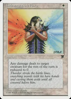 Indestructible Aura | MtG Magic Chronicles | English | Near Mint-Mint (NM-M) - Image 1