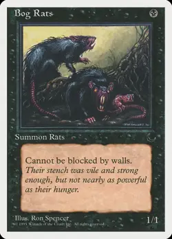 Bog Rats | MtG Magic Chronicles | English | Near Mint-Mint (NM-M) - Image 1