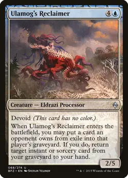 Ulamog's Reclaimer | MtG Magic Battle for Zendikar | English |Near Mint-Mint (NM - Image 1