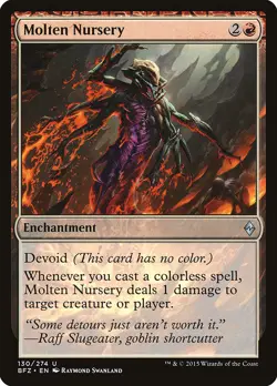 Molten Nursery | MtG Magic Battle for Zendikar | English | Near Mint-Mint (NM-M) - Image 1
