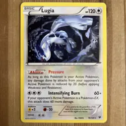 Lugia - 78/124 - Rare NM, English Pokemon XY Fates Collide - Image 1