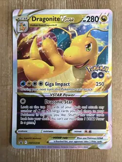 Dragonite VSTAR - SWSH236 - Pokemon Promo Ultra Rare Holo Card NM - Image 1