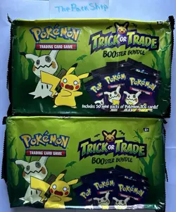 Pokemon Trick or Trade Booster Bundle Lot of 2 (Sealed) - 2023 Halloween Packs - Image 1