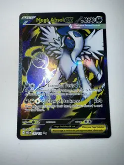 Pokemon TCG Mega Absol EX Mega Evolution 161/132 Ultra Rare Card - Image 1