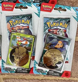 Lot of 12 - Pokemon TCG Journey Together Blister Pack (9) Yanma & (3) Scraggy - Image 2