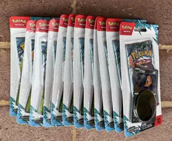 Lot of 12 - Pokemon TCG Journey Together Blister Pack (9) Yanma & (3) Scraggy - Image 3