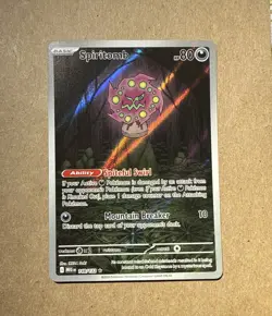 Pokemon TCG Spiritomb 148/132 2025 Mega Evolution Illustration Rare Card - NM - Image 1