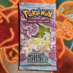 Pokemon EX Crystal Guardians Booster Pack Jirachi Art NEW Sealed - Image 1
